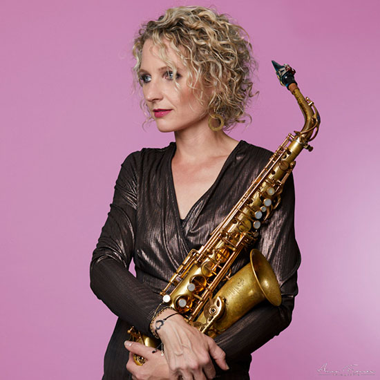 Saxofoniste Kirsten